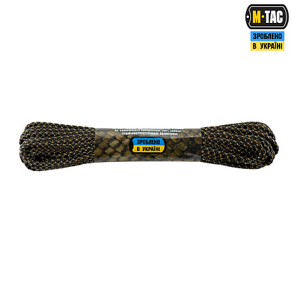 M-Tac паракорд Dragon Cord 15m Black/Coyote– Мілітарист - зображення 2