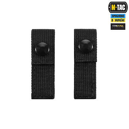 ATA Gear кріплення з КОРДУРИ на моллє (пара) колір Black правша/лівша– Мілітарист - зображення 1