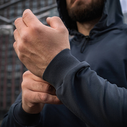 M-Tac кофта Hoodie Born by Revolution Indigo Blue– Мілітарист - зображення 14