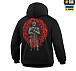 M-Tac кофта Hoodie Один в полі воїн Oversize Hard Black– Милитарист - миниатюра 5