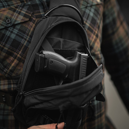 M-Tac сумка Sling Civilian Lite-NR Black– Милитарист - фото 59