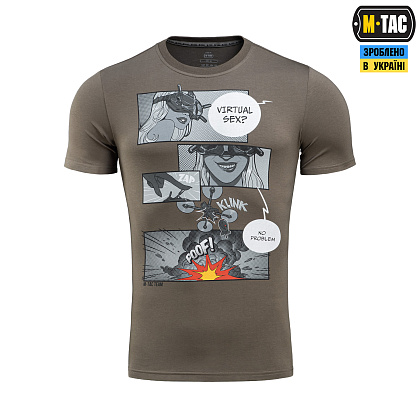 M-Tac футболка Comics Drone Girl Dark Olive– Мілітарист - зображення 2