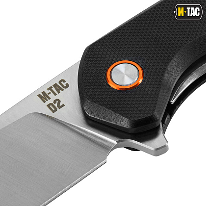 M-Tac нож складной Type 16 Black/Steel– Милитарист - фото 6