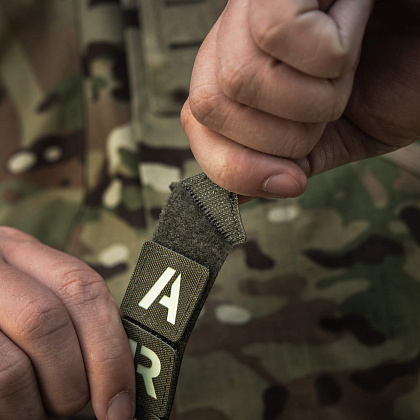 M-Tac нашивка MARCH Ranger Green/GID– Мілітарист - зображення 7