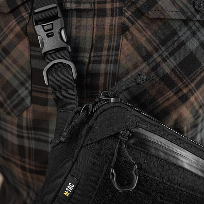 M-Tac сумка Admin Bag с липучкой Black– Милитарист - фото 20