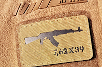  M-Tac нашивка AKM 7,62х39 Laser Cut