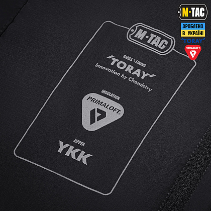 M-Tac куртка Paladin Primaloft Torey Black– Мілітарист - зображення 6