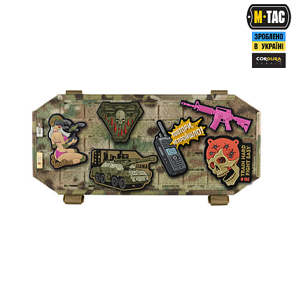 M-Tac велкро-панель на автомобільний сонцезахисний візор Elite Multicam– Мілітарист - зображення 1