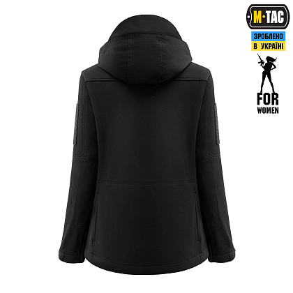 M-Tac куртка Soft Shell Lady Black– Мілітарист - зображення 4
