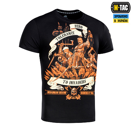 M-Tac футболка Zero Tolerance Black– Милитарист - фото 3