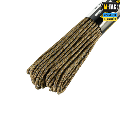 M-Tac паракорд Minicord Mil-Spec 15m Coyote Reflective– Мілітарист - зображення 3