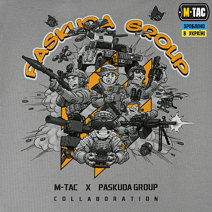 M-Tac футболка Paskuda Group Light Grey– Мілітарист - зображення 7