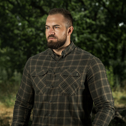 M-Tac сорочка Lumberjack Cotton Shirt Black/МС– Мілітарист - зображення 11