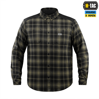 M-Tac сорочка Redneck Shirt Black/Tan– Мілітарист - зображення 2