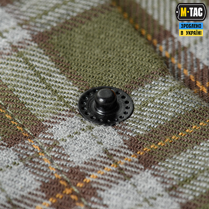 M-Tac рубашка Tactical Cotton Shirt Olive/Grey– Милитарист - фото 8