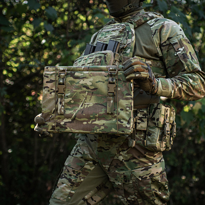 M-Tac килимок для сидіння трьохсекційний з балістичним пакетом 1 клас (BRONYX) Multicam– Мілітарист - зображення 16