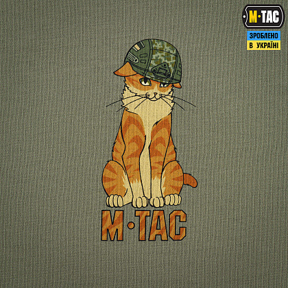 M-Tac футболка Orange Cat Cotton Hard Light Olive– Мілітарист - зображення 7
