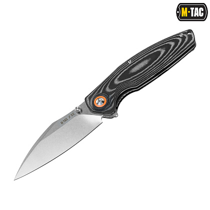 M-Tac ніж складний Type 14 Black/Grey– Мілітарист - зображення 1