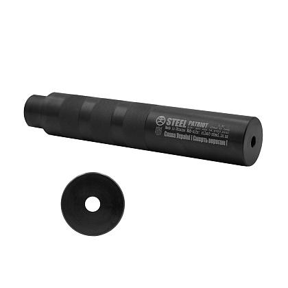 Steel Саундмодератор PATRIOT 5.45 24x1.5 для АК 74– Мілітарист - зображення 2