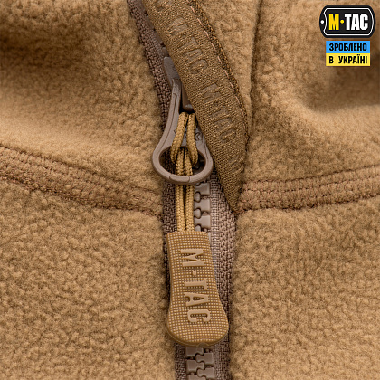 M-Tac кофта Lite Microfleece Hoodie Coyote– Мілітарист - зображення 4
