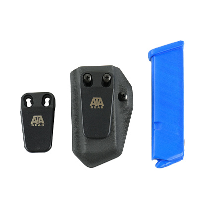 ATA Gear паучер модель Pouch ver.2 для Glock - 17/22/47 Storm Gray правша/левша– Милитарист - фото 5