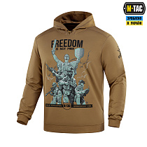 M-Tac кофта Hoodie Freedom Coyote Brown– Милитарист