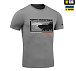 M-Tac футболка Чорні Запорожці Light Grey– Мілітарист - мініатюра 3