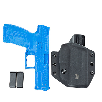 ATA Gear кобура модель Hit Factor ver.1 для CZ P10-C Black правша– Милитарист - фото 3