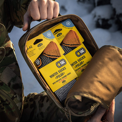 M-Tac шкарпетки Polar Merino 40% Black– Мілітарист - зображення 22