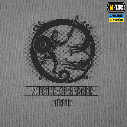 M-Tac футболка Defense Cotton Hard Oversize Light Grey– Мілітарист - зображення 5