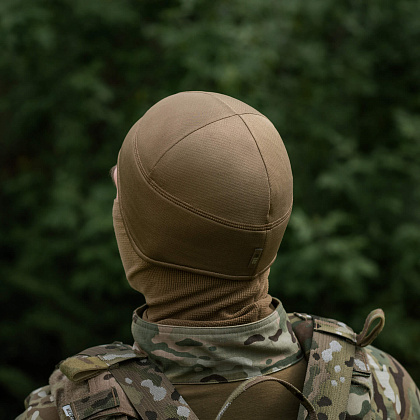 M-Tac шапка-підшоломник Gen.II мікрофліс ріп-стоп Tan– Мілітарист - зображення 12
