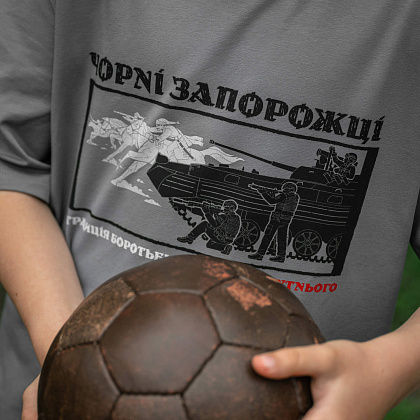 M-Tac футболка Чорні Запорожці Light Grey– Мілітарист - зображення 29