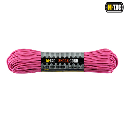 M-Tac паракорд Shock-Cord 3 mm 30m Neon Pink– Мілітарист - зображення 1