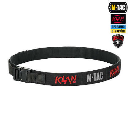 M-Tac ремень KLAN Cobra Buckle Belt Black– Милитарист - фото 1