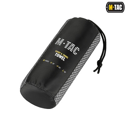 M-Tac рушник мікрофібра 150х75 grey– Мілітарист - зображення 4