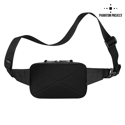 Phantom Project/M-Tac сумка City Waist Bag GRID Black– Мілітарист - зображення 4