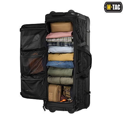 M-Tac сумка транспортна 185л Black– Мілітарист - зображення 8