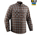 M-Tac рубашка Lumberjack Merino Cold Weather Grey/Brown– Милитарист - миниатюра 3