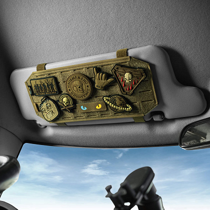 M-Tac велкро-панель на автомобільний сонцезахисний візор Elite Coyote– Мілітарист - зображення 11