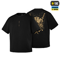M-Tac футболка Gold Samurai Oversize Black– Милитарист