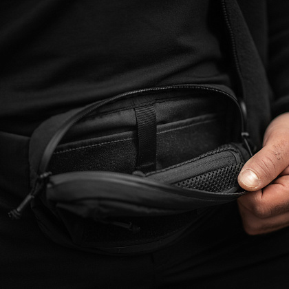 M-Tac сумка City Waist Bag з липучкою Lite-NR Elite Black– Мілітарист - зображення 31
