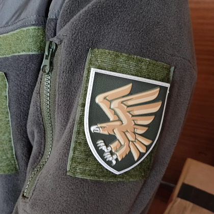 Нашивка ПВХ ЗСУ 95 окремої десантно-штурмової бригади польовий– Милитарист - фото 3