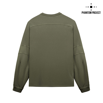Phantom Project/M-Tac футболка Long Sleeve Cotton Hard (GD) Olive– Милитарист - фото 2