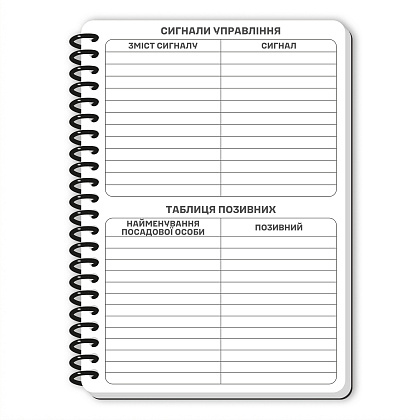 Ecopybook Tactical Блокнот командира отделения (розш.)– Милитарист - фото 23