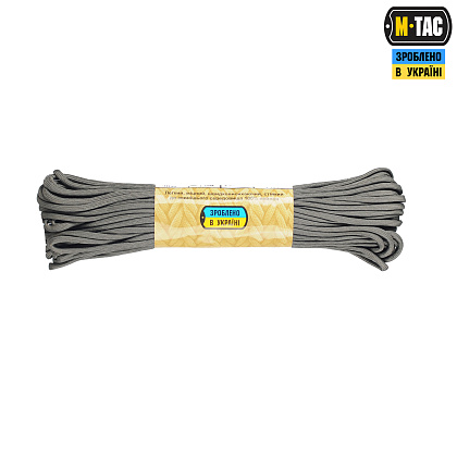 M-Tac паракорд 550 type III 30m Grey– Мілітарист - зображення 2