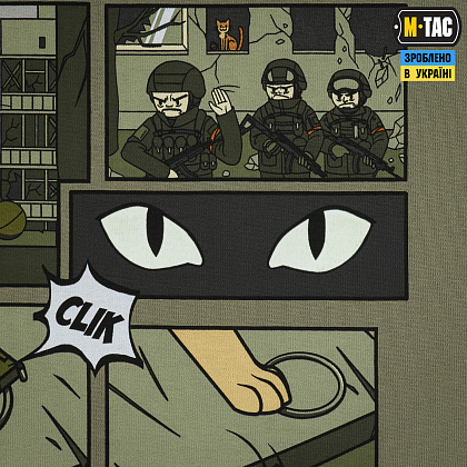 M-Tac футболка Orange Cat Cotton Hard Light Olive– Мілітарист - зображення 14