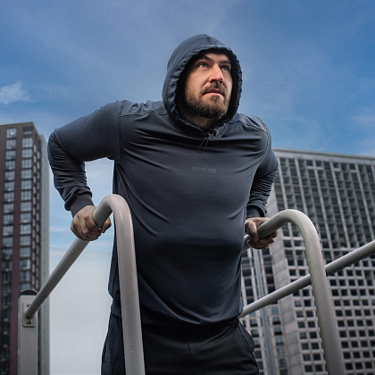 M-Tac кофта Hoodie Born by Revolution Indigo Blue– Мілітарист - зображення 20
