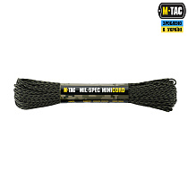 M-Tac паракорд Minicord Mil-Spec 30m Black Forest– Мілітарист
