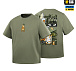 M-Tac футболка Orange Cat Cotton Hard Light Olive– Мілітарист - мініатюра 1