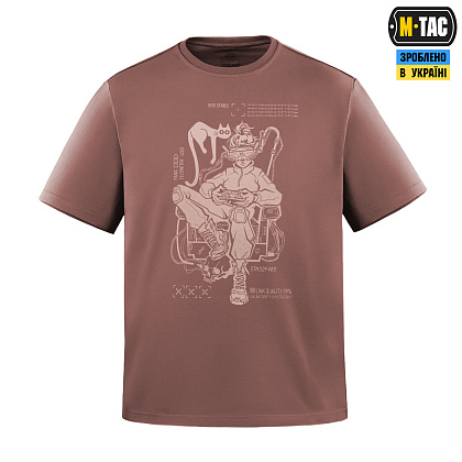 M-Tac футболка Hunter pilots Cotton Hard Ash Rose– Мілітарист - зображення 2